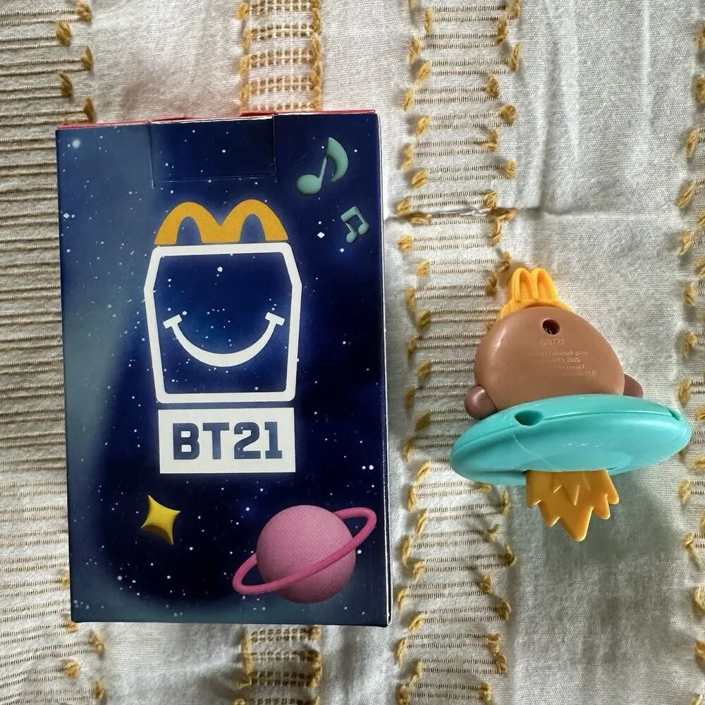 McDonald’s 2026 BT21 Shooky Happy Meal Toy Suga BTS